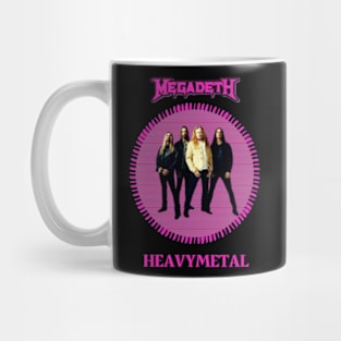 Megadeth Heavymetal group band Mug